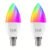 Set 2 Becuri LED RGB Smart NOUS P4, E14, Control din aplicatie