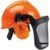 casca protectie, cu viziera plasa,casti antifonice  Peltor G22d/H510fh
