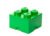 Cutie depozitare LEGO 4 verde inchis 40031734, Cutii depozitare