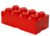 Cutie depozitare LEGO 2×4 rosu 40041730, Cutii depozitare
