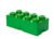 Cutie depozitare LEGO 2×4 verde inchis 40041734, Cutii depozitare