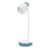 Lampa de birou LED Home H-612, Acumulator 1200mAh, Control touch, 3 moduri, Incarcare USB, 3W – Albastru