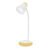 Lampa de birou LED Home H-612, Acumulator 1200mAh, Control touch, 3 moduri, Incarcare USB, 3W – Galben