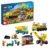 Camioane de constructie si macara cu bila pentru demolari 60391, LEGO City