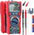 Multimetru digital AstroAI M6KOR, TRMS 6000, Voltmetru cu testare automata AC DC, rezistenta capacitatii, temperatura diode, NCV
