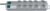 Multipriza Brennenstuhl Primera-Line Technics 10 prize, Intrerupator, 2m, Argintiu