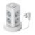 Prelungitor tip Turn Tessan TPS03RX-DE-C, 8 prize, 2X USB A, 1X USB-C, 3A, 3600W, cablu 2m