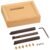 Set de 3 cutite strung cu placute amovibile, Proxxon 24555, 8x8x90