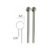 Set 2 freze din aliaj de otel-wolfram-vanadiu, Proxxon  28725