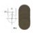 Set discuri debitoare din corindon, 22mm, 50 buc, Proxxon 28812