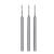 Set 3 burghie HSS, 1.0mm, Proxxon 28854