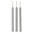 Set 3 burghie HSS, 0.5mm, Proxxon 28864