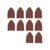 Set tamburi conici, din corindon, 9x13mm, GR80 si GR150, Proxxon 28989