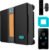 Robot curatare geamuri Cecotec Conga WinDroid W50 Double Spray Connected, Pulverizare dubla, 4 moduri de pulverizare, Telecomanda, 5 moduri de curatare