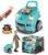 Set Reparatie Motor Auto Mecanic Rovo 977A, Sunete, Lumini, Telecomanda, Claxon, Schimbator viteze, 61 piese, 47cm