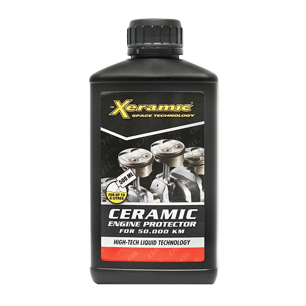 Tratament pentru motor cu Pulbere de Ceramica, flacon 500ml pentru 6 litri ulei, Xeramic