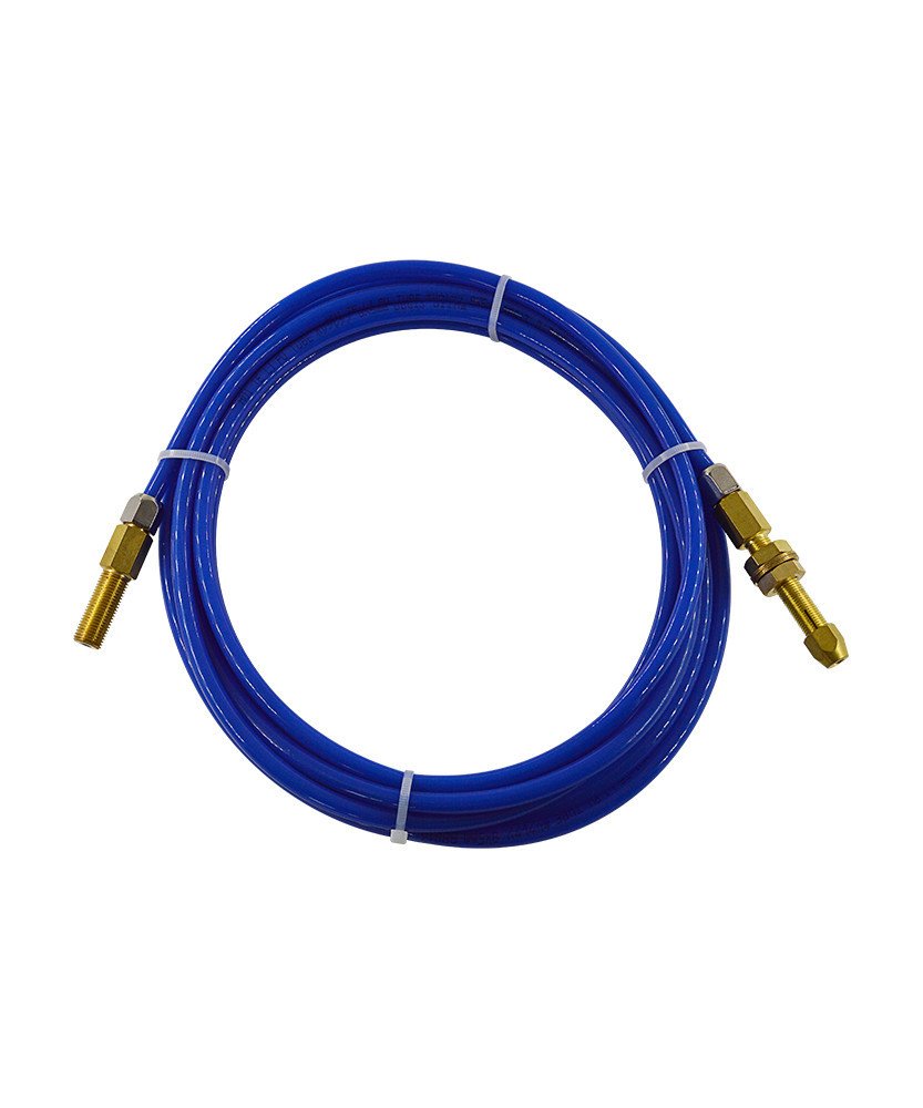 Tub ghidaj otel 1.0 mm, 5m albastru