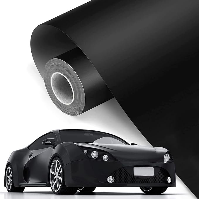 folie auto pentru colantare integrala, termoplastica, cu tehnologie "bubble free", culoare negru, finisaj mat, dimensiune 3,0m x 1,52m 1 Folie auto pentru colantare integrala, Termoplastica, cu tehnologie "BUBBLE FREE", culoare Negru, finisaj Mat, dimensiune 3,0m x 1,52m