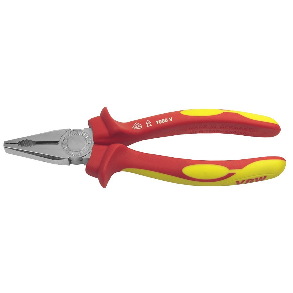 cleste combinat, electroizolat vde, lungime 160mm 1 Cleste combinat, electroizolat VDE, lungime 160mm