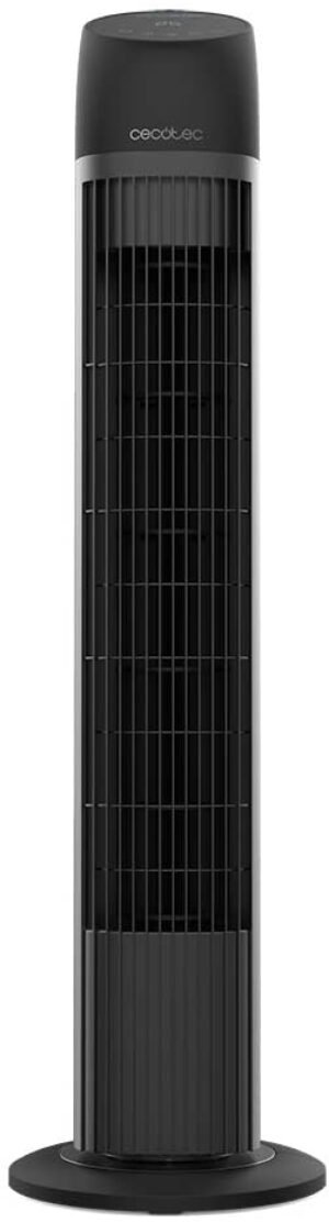 Ventilator turn Cecotec EnergySilence 8050 SkyLine Smart, 45W, Silentios, 3 viteze, Telecomanda, Temporizator, Afisaj LED