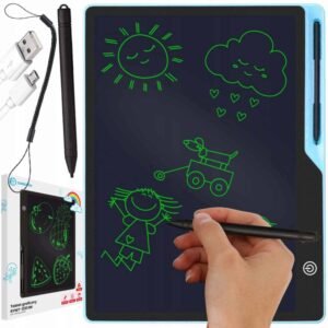 Tableta grafica de 16″ pentru copii, culoare Albastru, AVX-WT-RYMT-1201-BK-BLUE