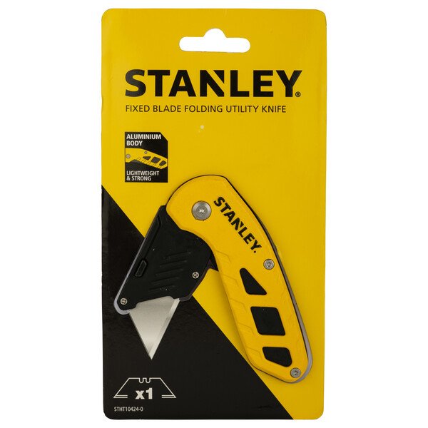 stanley stht10424-0, cutter pliabil, 144 mm, latimea lamei 62 mm, blister 1 Stanley STHT10424-0, cutter pliabil, 144 mm, latimea lamei 62 mm, blister