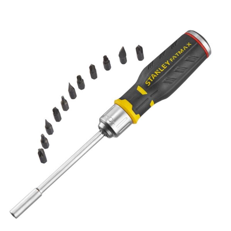 stanley fmht0-62690, surubelnita multibit cu clichet si 12 biti de prindere 3 Stanley FMHT0-62690, surubelnita multibit cu clichet si 12 biti de prindere - imagine 3